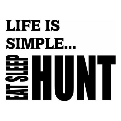 HoosierDecal Cool Hunting Vinyl Decal for Boat Car Window