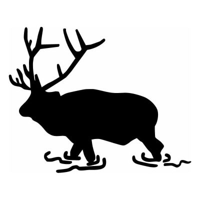 HoosierDecal Cool Hunting Vinyl Decal for Boat Car Window