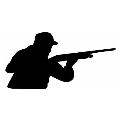 HoosierDecal Cool Hunting Vinyl Decal for Boat Car Window