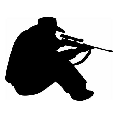 HoosierDecal Cool Hunting Vinyl Decal for Boat Car Window
