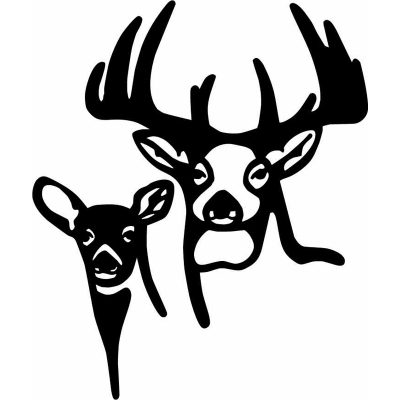 HoosierDecal Cool Hunting Vinyl Decal for Boat Car Window