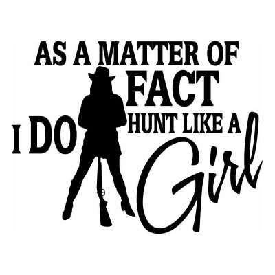HoosierDecal Cool Hunting Vinyl Decal for Boat Car Window