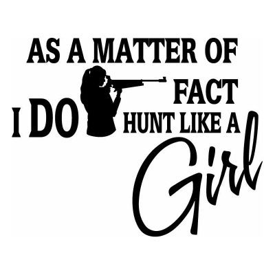 HoosierDecal Cool Hunting Vinyl Decal for Boat Car Window