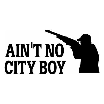 HoosierDecal Cool Hunting Vinyl Decal for Boat Car Window
