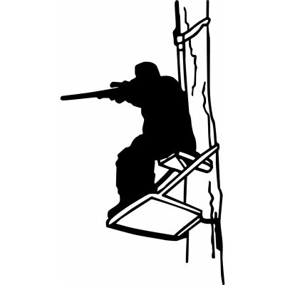 HoosierDecal Cool Hunting Vinyl Decal for Boat Car Window