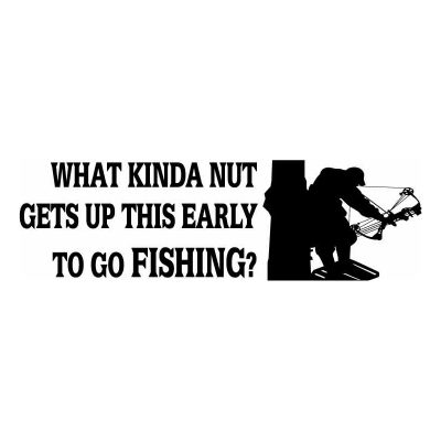 HoosierDecal Cool Hunting Vinyl Decal for Boat Car Window