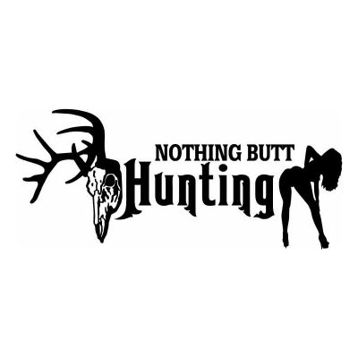 HoosierDecal Cool Hunting Vinyl Decal for Boat Car Window