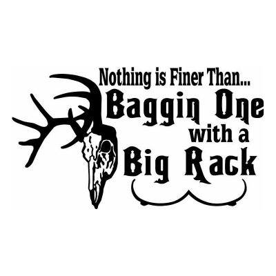 HoosierDecal Cool Hunting Vinyl Decal for Boat Car Window