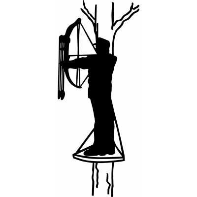 HoosierDecal Cool Hunting Vinyl Decal for Boat Car Window