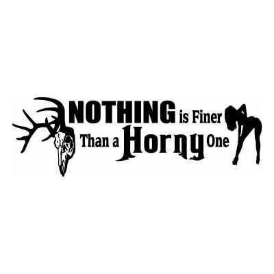 HoosierDecal Cool Hunting Vinyl Decal for Boat Car Window