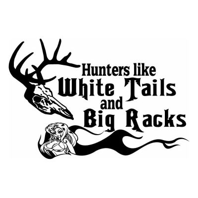 HoosierDecal Cool Hunting Vinyl Decal for Boat Car Window