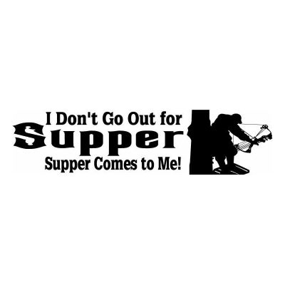HoosierDecal Cool Hunting Vinyl Decal for Boat Car Window
