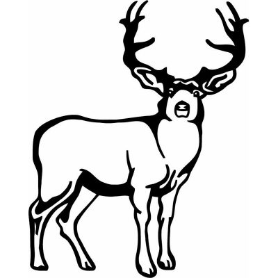HoosierDecal Cool Hunting Vinyl Decal for Boat Car Window