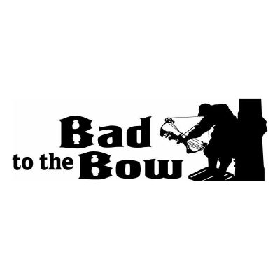 HoosierDecal Cool Hunting Vinyl Decal for Boat Car Window