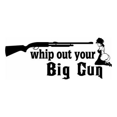 HoosierDecal Cool Hunting Vinyl Decal for Boat Car Window