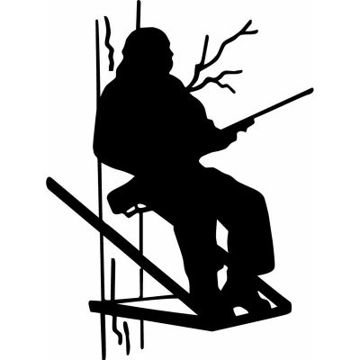 HoosierDecal Cool Hunting Vinyl Decal for Boat Car Window