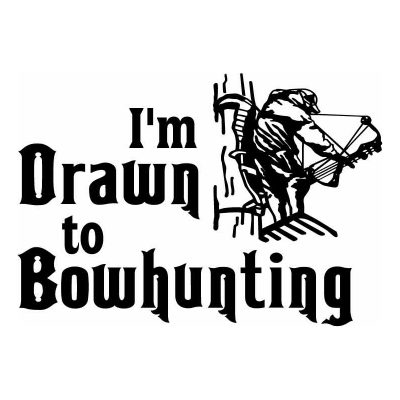 HoosierDecal Cool Hunting Vinyl Decal for Boat Car Window