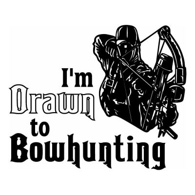HoosierDecal Cool Hunting Vinyl Decal for Boat Car Window