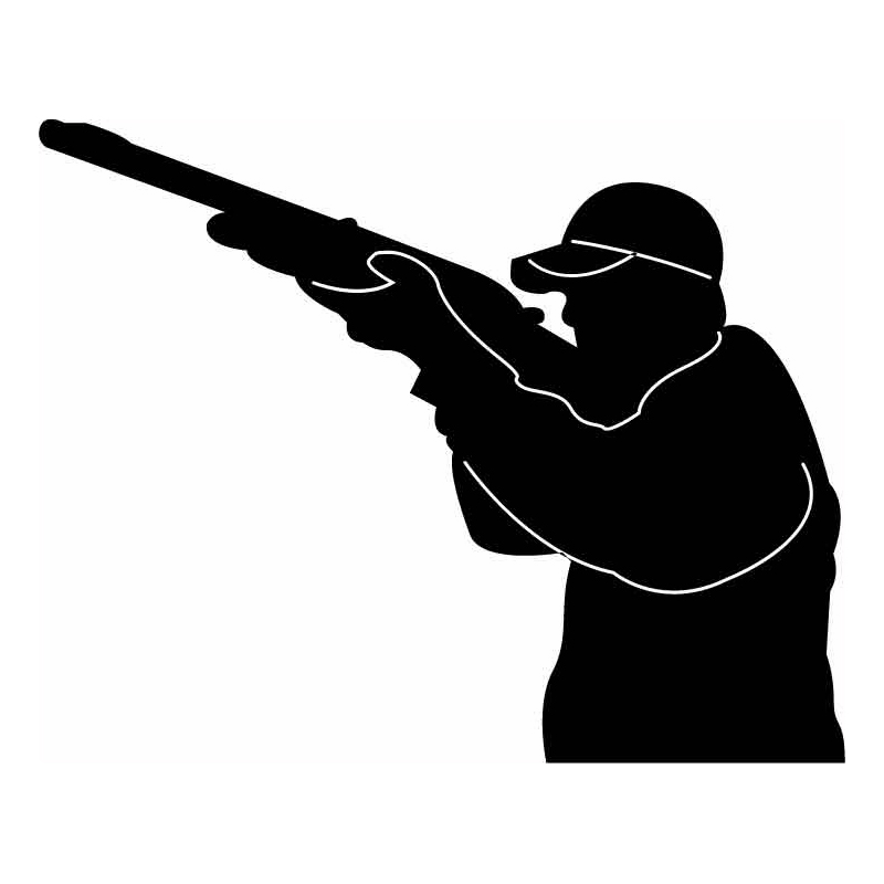 2 Got Skeet Sticker Decal shooting shotgun