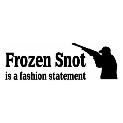HoosierDecal Cool Hunting Vinyl Decal for Boat Car Window