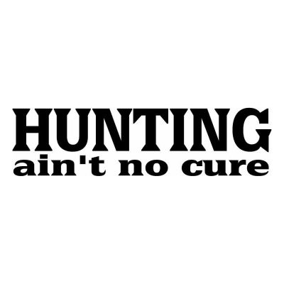 HoosierDecal Cool Hunting Vinyl Decal for Boat Car Window