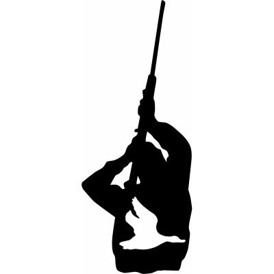 HoosierDecal Cool Hunting Vinyl Decal for Boat Car Window