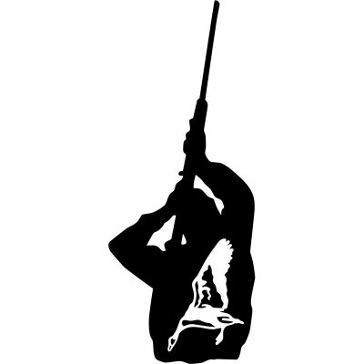 HoosierDecal Cool Hunting Vinyl Decal for Boat Car Window