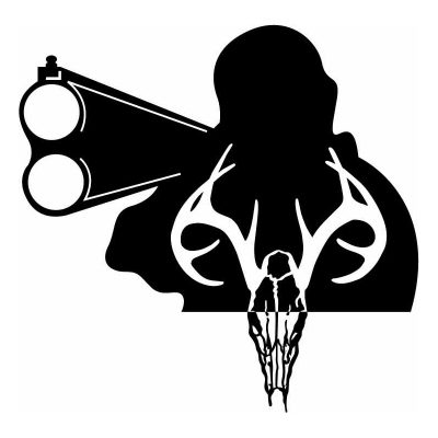 HoosierDecal Cool Hunting Vinyl Decal for Boat Car Window