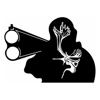 HoosierDecal Cool Hunting Vinyl Decal for Boat Car Window