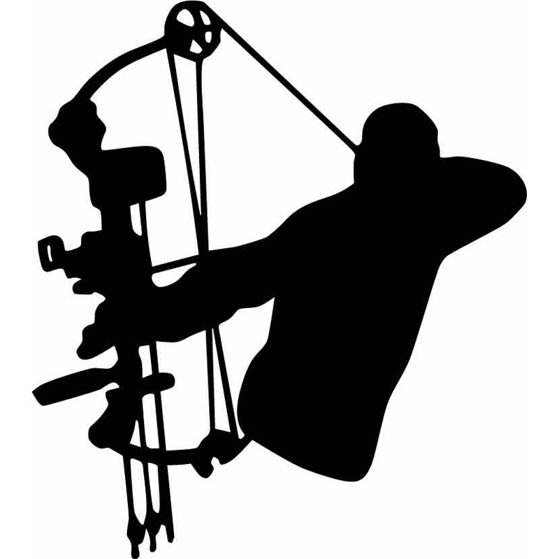 HoosierDecal Cool Hunting Vinyl Decal for Boat Car Window