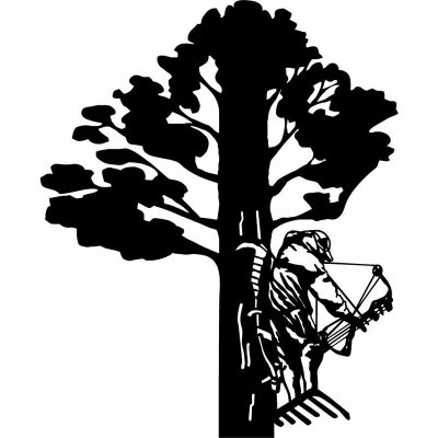 HoosierDecal Cool Hunting Vinyl Decal for Boat Car Window