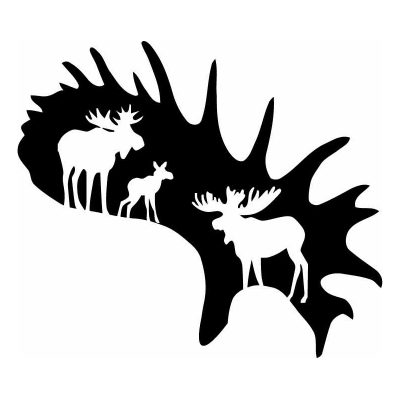 HoosierDecal Cool Hunting Vinyl Decal for Boat Car Window