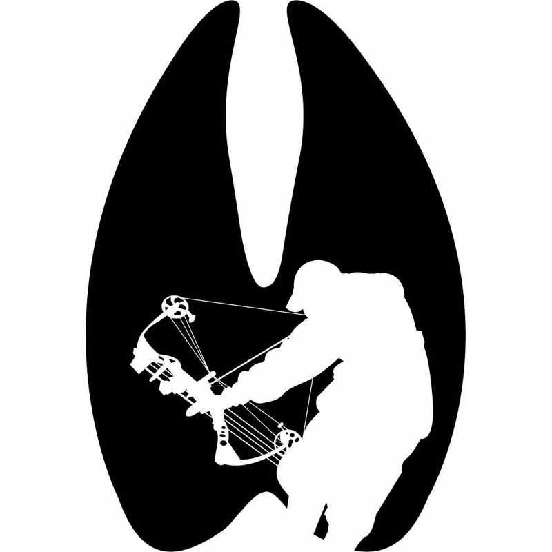 HoosierDecal Cool Hunting Vinyl Decal for Boat Car Window
