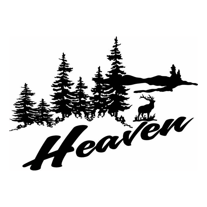 HoosierDecal Cool Hunting Vinyl Decal for Boat Car Window