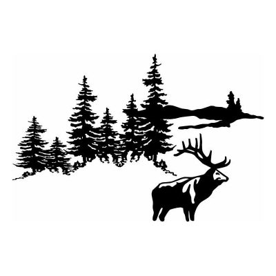 HoosierDecal Cool Hunting Vinyl Decal for Boat Car Window