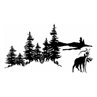HoosierDecal Cool Hunting Vinyl Decal for Boat Car Window