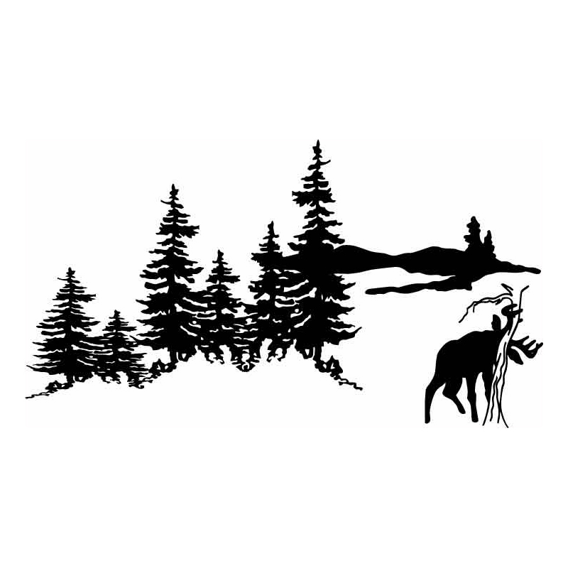 HoosierDecal Cool Hunting Vinyl Decal for Boat Car Window