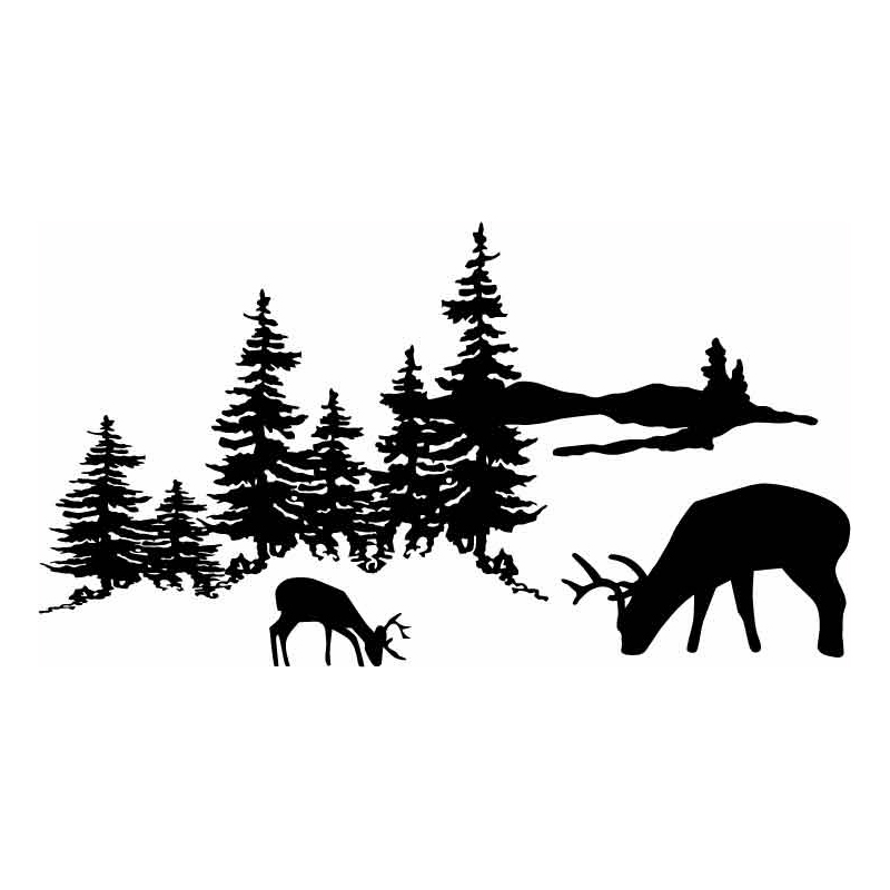 HoosierDecal Cool Hunting Vinyl Decal for Boat Car Window