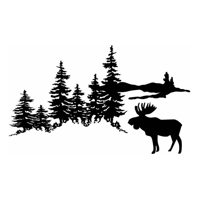 HoosierDecal Cool Hunting Vinyl Decal for Boat Car Window