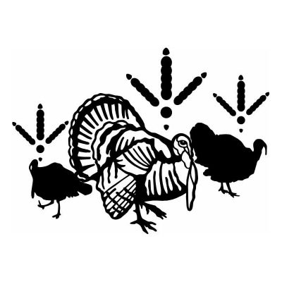 HoosierDecal Cool Hunting Vinyl Decal for Boat Car Window
