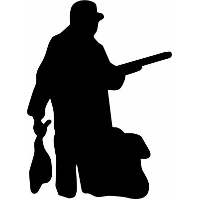 HoosierDecal Cool Hunting Vinyl Decal for Boat Car Window