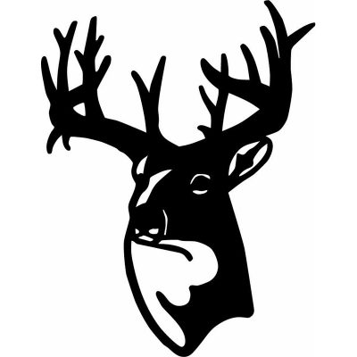 HoosierDecal Cool Deer Hunting Vinyl Decal for Boat Car Window 1685