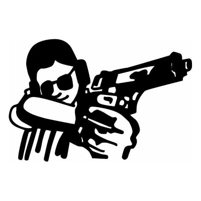 HoosierDecal Cool Hunting Vinyl Decal for Boat Car Window-1703