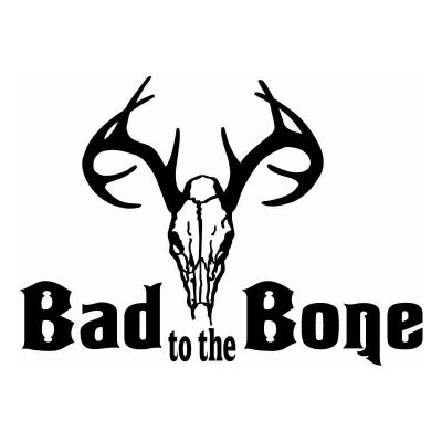 HoosierDecal Cool Deer Hunting Vinyl Decal for Truck or Car Window-1710