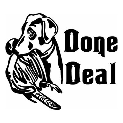 HoosierDecal Cool Hunting Dog Vinyl Decal for Boat Car Window-1717