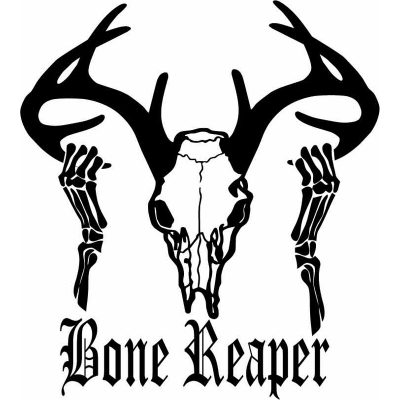 HoosierDecal Cool Deer Hunting Vinyl Decal for Boat Car Window 1731