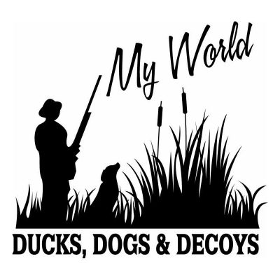 HoosierDecal Cool Hunting Vinyl Decal for Boat Car Window