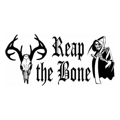 Deer Skull Decal For Windows-Hoosier Decal-1735
