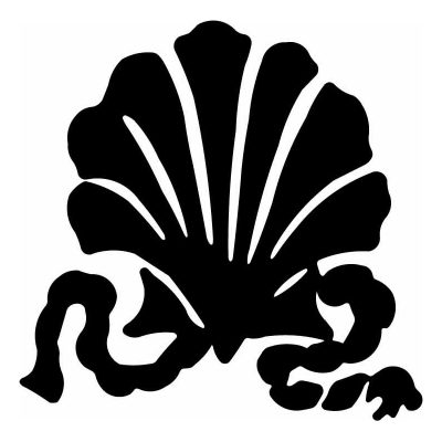 HoosierDecal Cool Seashell Nautical Vinyl Decal for Boat Car Window 38