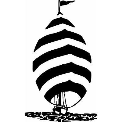 HoosierDecal Cool Sail Boat Nautical Vinyl Decal for Boat Car Window 45
